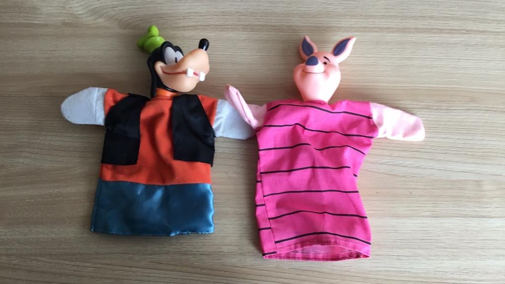 Poppenkastpoppen, Ophalen, Gebruikt