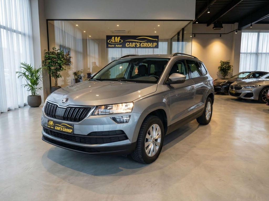 Skoda Karoq 1 an garantie (bj 2019), Auto's, Voorwielaandrijving, Stof, Gebruikt, Euro 6