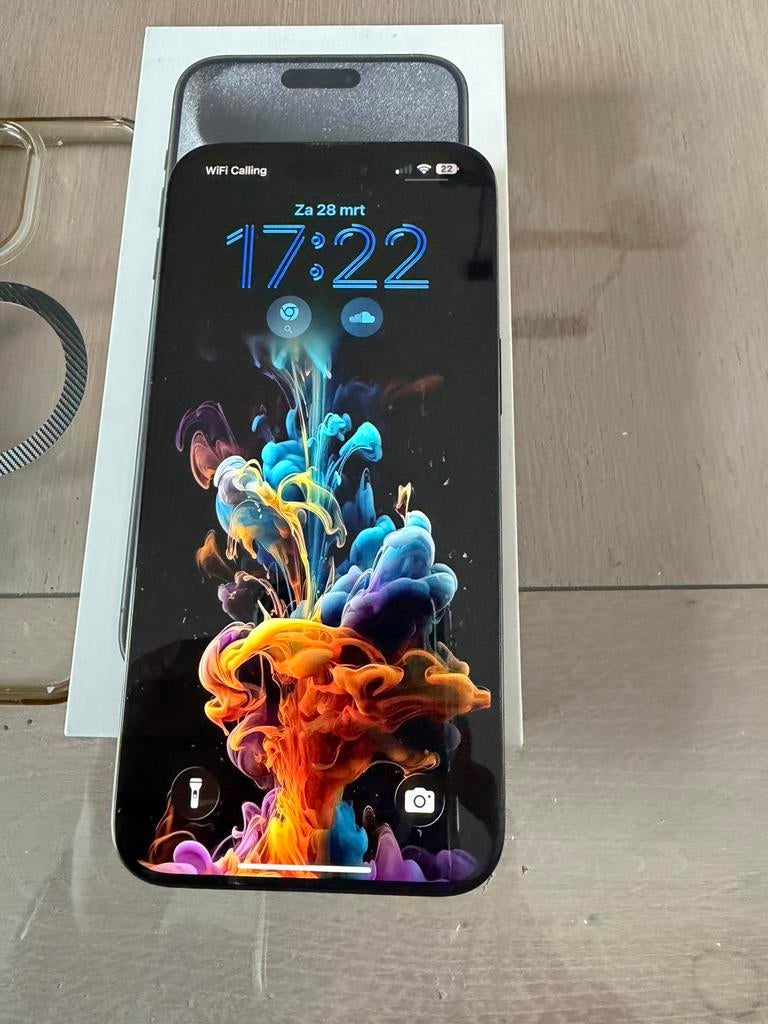 Iphone 15 pro max 256gb, Telecommunicatie, Mobiele telefoons | Apple iPhone, Ophalen, Zo goed als nieuw, IPhone 15