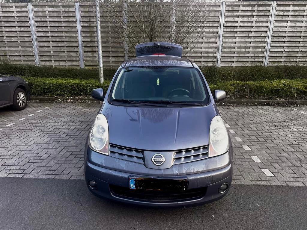 Nissan note 1.5 dci van 2008, Voorwielaandrijving, Overige kleuren, Leder en Stof, Euro 4