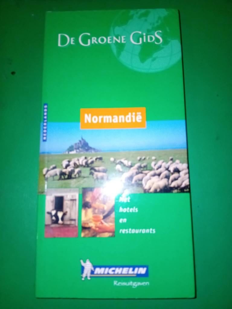 reisgids de groene gids normandie, Michelin, Michelin Editions, Europa, Ophalen of Verzenden