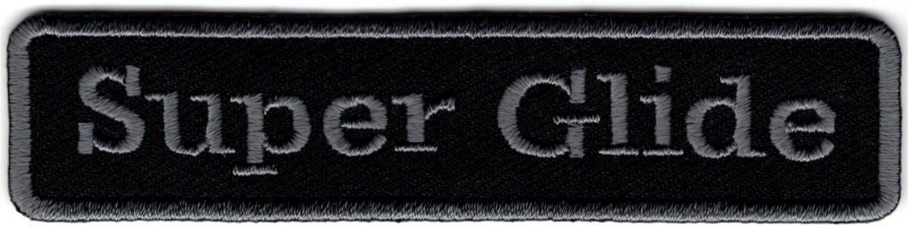 Harley Davidson Super Glide stoffen opstrijk patch #2, Motoren, Accessoires | Overige, Verzenden, Nieuw