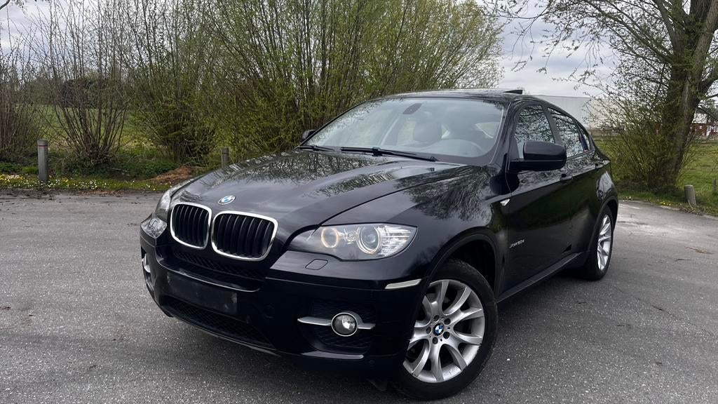 BMW X6 3.0Da X-Drive facelift in perfect rijdende staat, Auto's, BMW, Automaat, 2995 cc, Zwart, Bedrijf