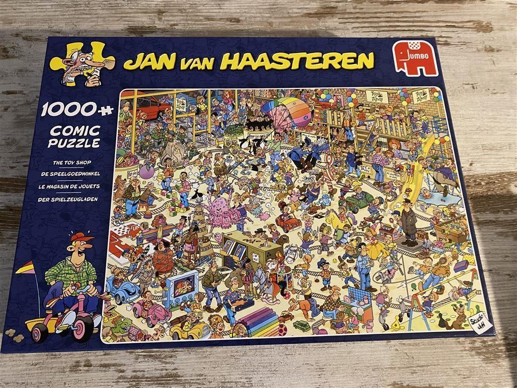jan van haasteren - de speelgoedwinkel 1000 stuks [s312], Verzenden, Zo goed als nieuw