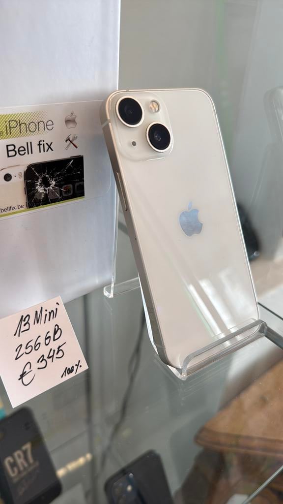 iPhone 13 mini 256GB, Telecommunicatie, Zo goed als nieuw, Zilver, IPhone 13 mini, Ophalen