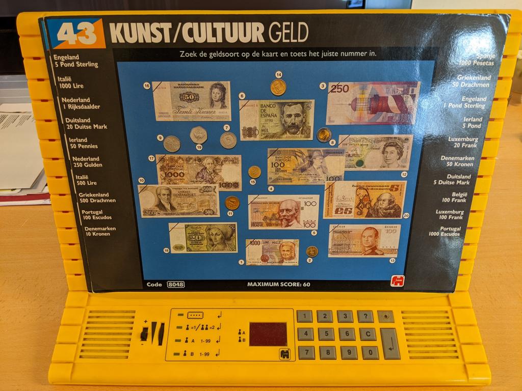 Computer Electro (Jumbo), Kinderen en Baby's, Speelgoed | Educatief en Creatief, Gebruikt, Elektronica, Met geluid, Ophalen