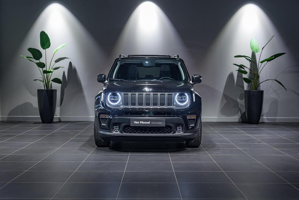 Jeep Renegade 1.5 Turbo T4 130 4x2 MHEV DCT7 Summit CARPLAY, Auto's, Stof, Gebruikt, 4 cilinders, Zwart