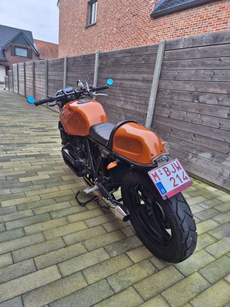 Bmw k100rs 4v caferacer zeer laag km's ! topstaat!!, Motoren, 4 cilinders, Gebruikt, Sportuitlaat, Sport
