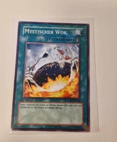 Yu-Gi-Oh ! Mystic Wok - Carte rare, Enlèvement ou Envoi, Comme neuf