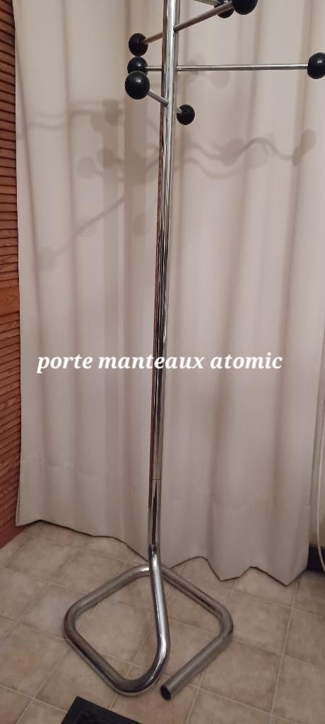 Porte manteaux années  70, Comme neuf, Métal, Portemanteau sur pied, 150 à 200 cm