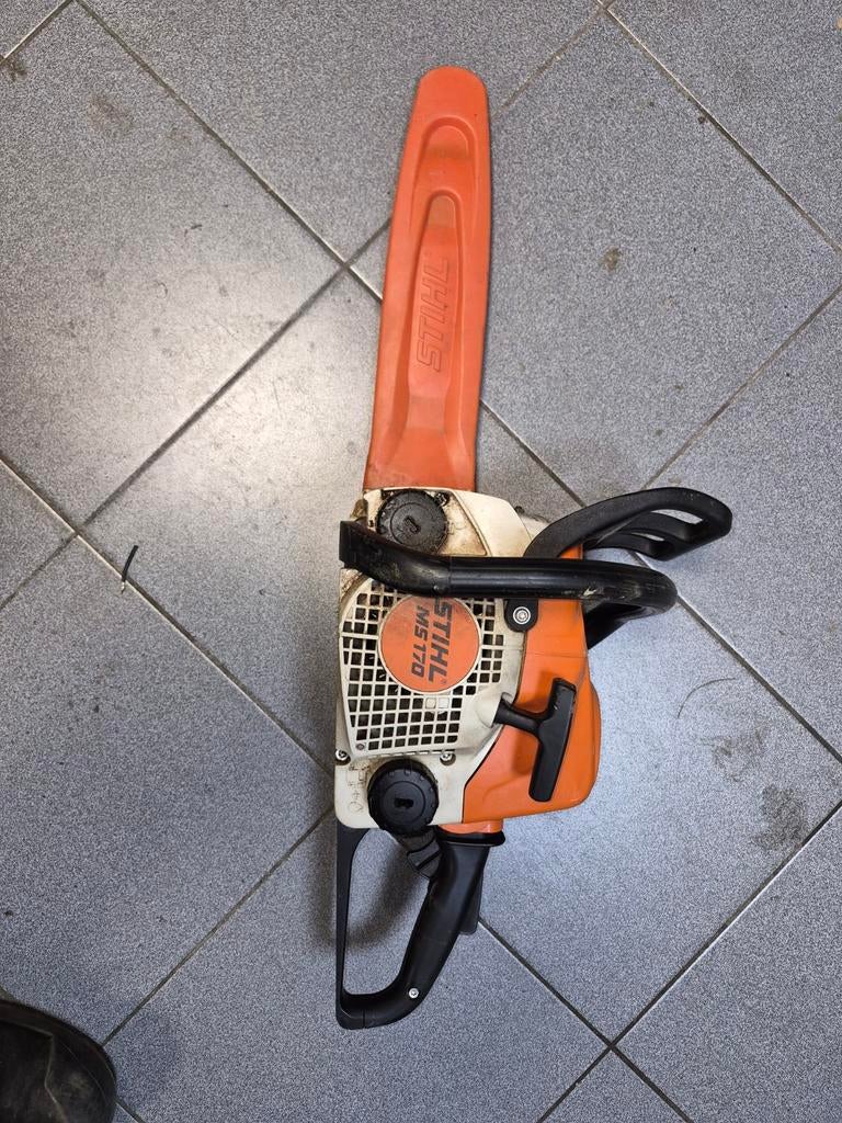 Stihl MS170, Ophalen