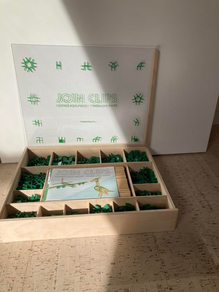 Join clips kapla, Kinderen en Baby's, Speelgoed | Bouwstenen, Ophalen of Verzenden, Zo goed als nieuw, Overige merken
