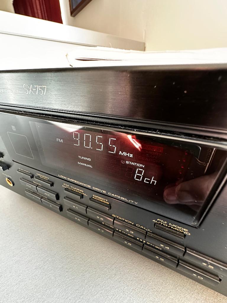Pioneer Tuner SX757, Enlèvement, Comme neuf