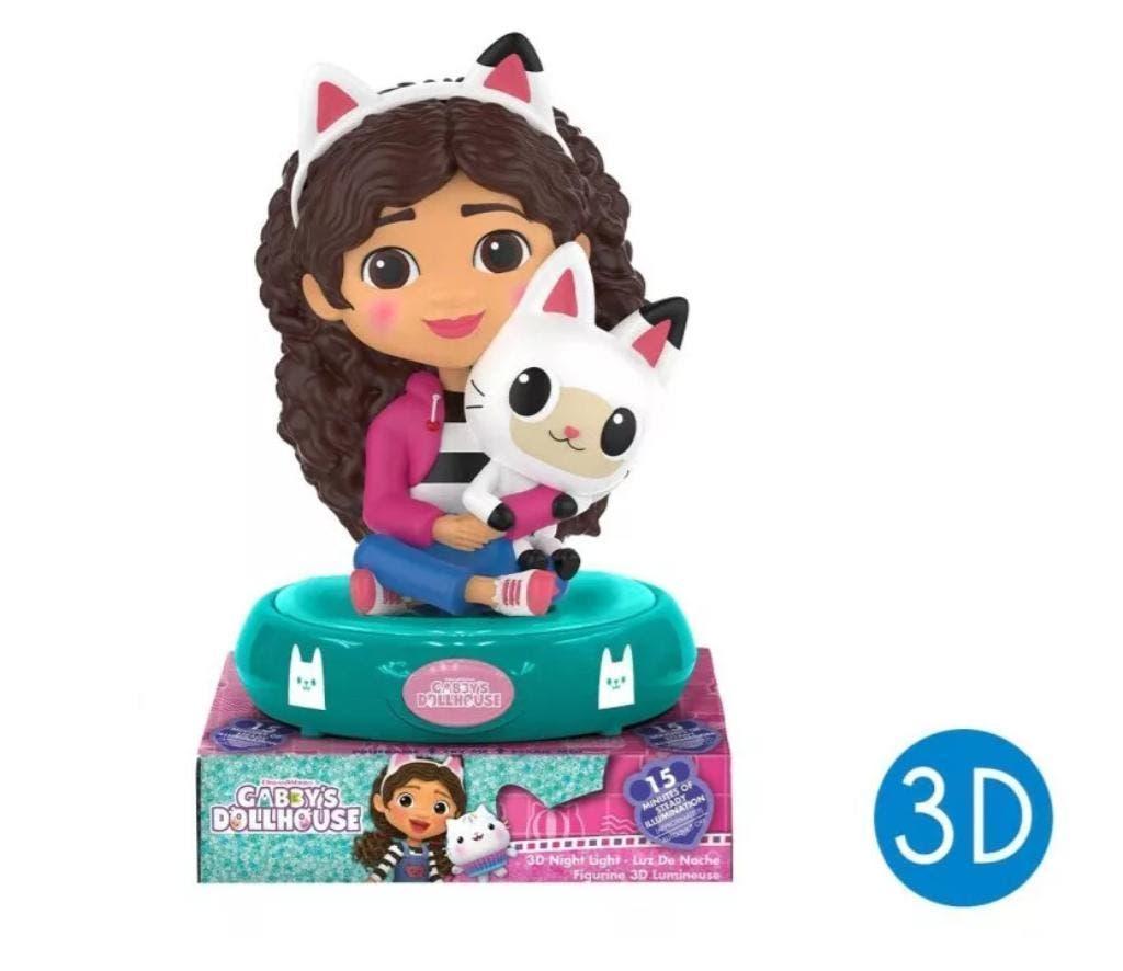 Gabby's Poppenhuis 3D Led Nachtlampje - Gabby Lampje, Kinderen en Baby's, Kinderkamer | Inrichting en Decoratie, Ophalen of Verzenden