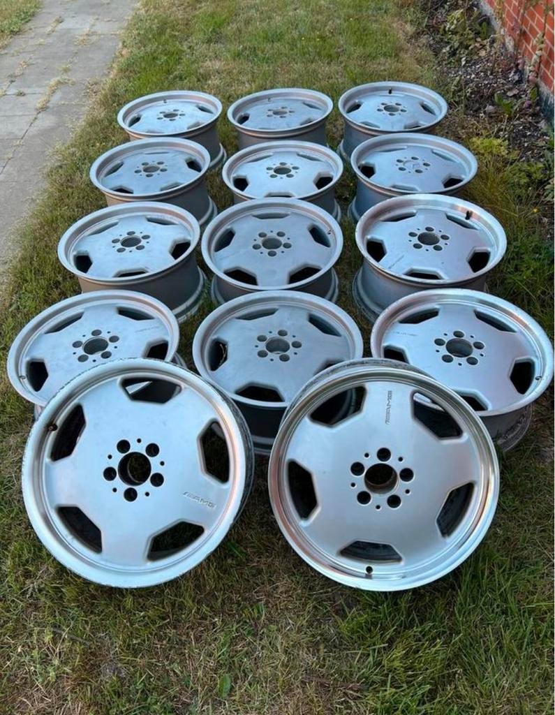 Amg 18” monoblock velgen, Auto-onderdelen, Ophalen, Gebruikt, Velg(en), Overige