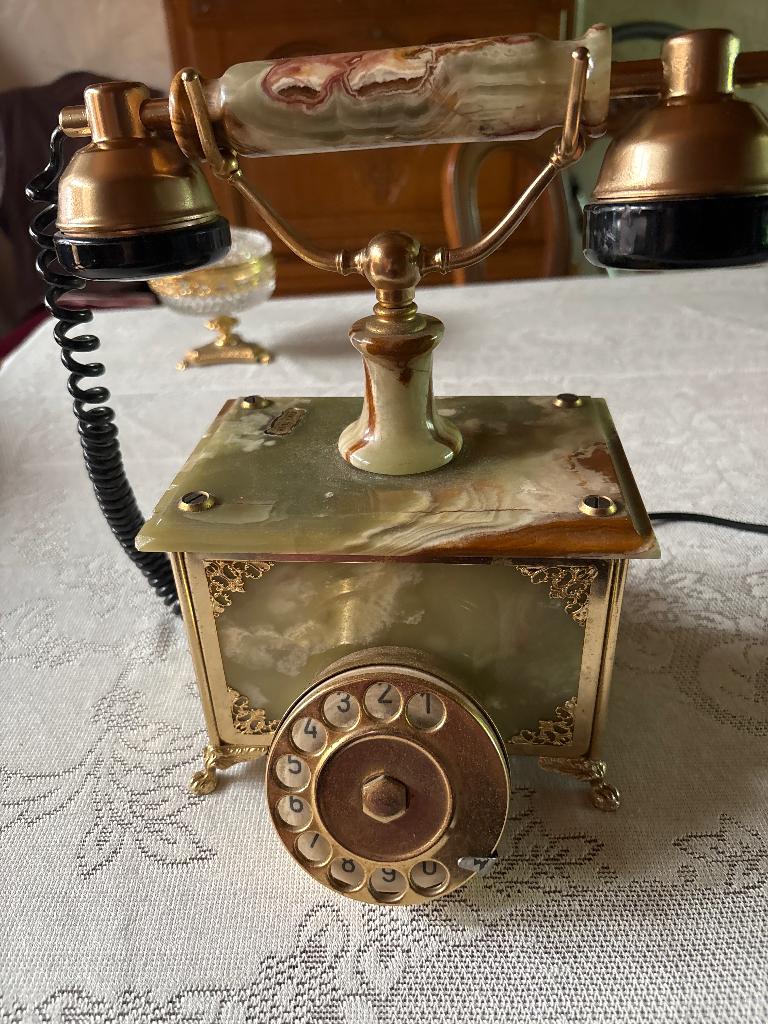 Marmeren telefoon, Antiek en Kunst, Ophalen of Verzenden