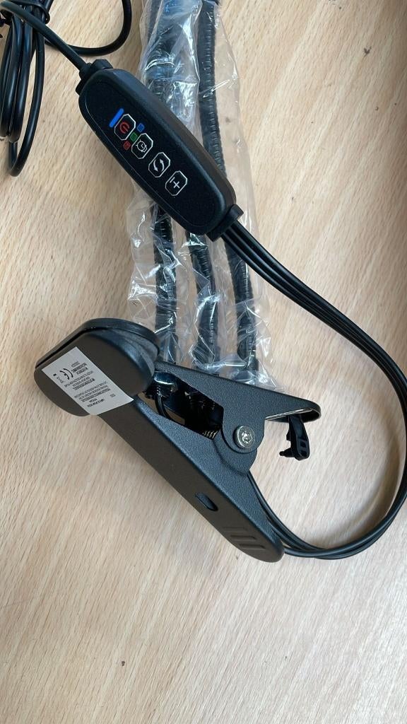 LED Plant Grow Light met Clip & Timer – USB – 3 Lichtmodi, Ophalen, Kruiden