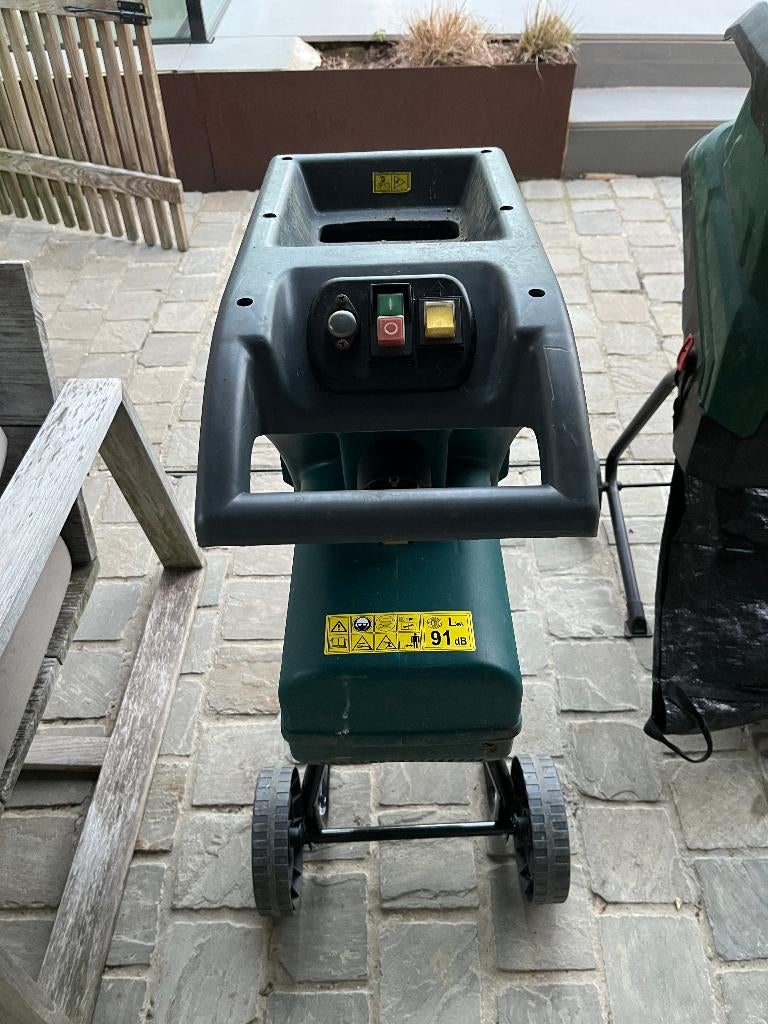 HAkselaar met rol, Jardin & Terrasse, Déchiqueteurs, Enlèvement, Utilisé, Électrique, Parkside