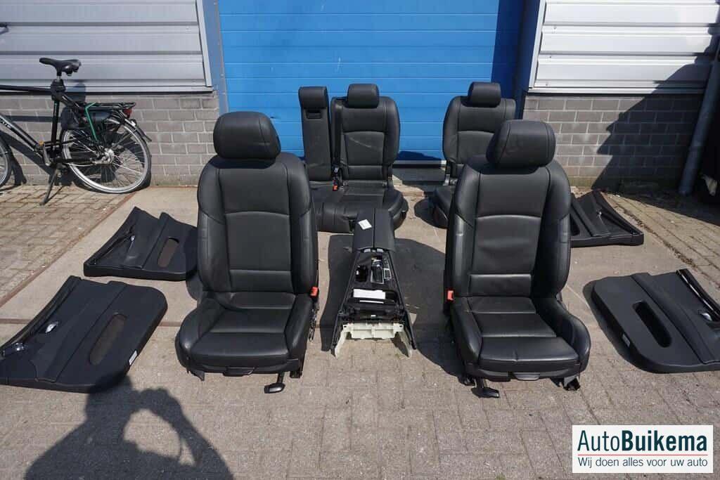 Origineel zwart lederen interieur bmw 5GT F07, Gebruikt, -, -, Ophalen of Verzenden