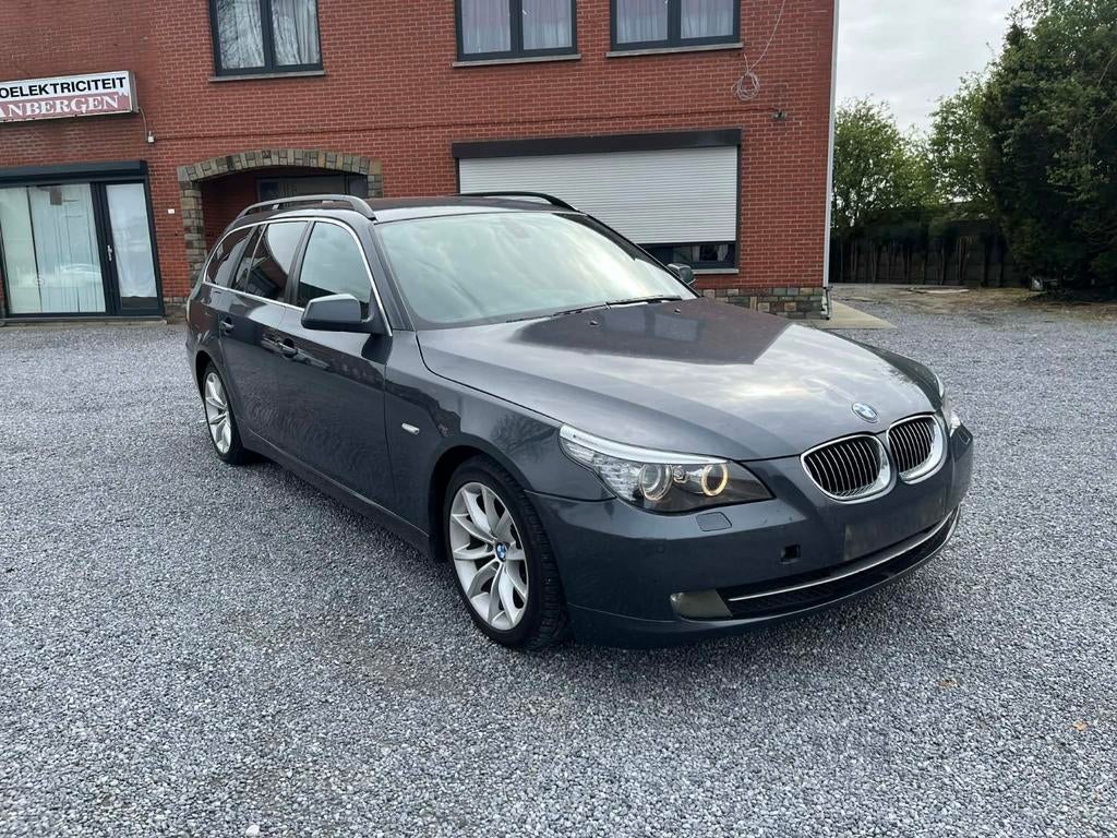 Bmw e61 520d, Autos, BMW, Cuir, Euro 5, Entreprise, Autres couleurs