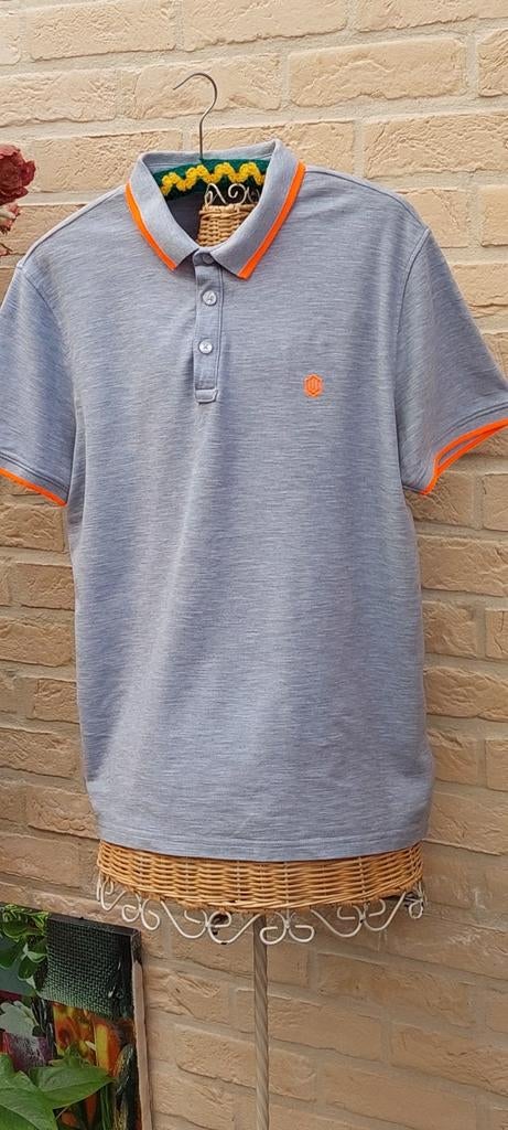 Polo maat xl  jbc, Gris, Enlèvement ou Envoi, Taille 56/58 (XL), Comme neuf