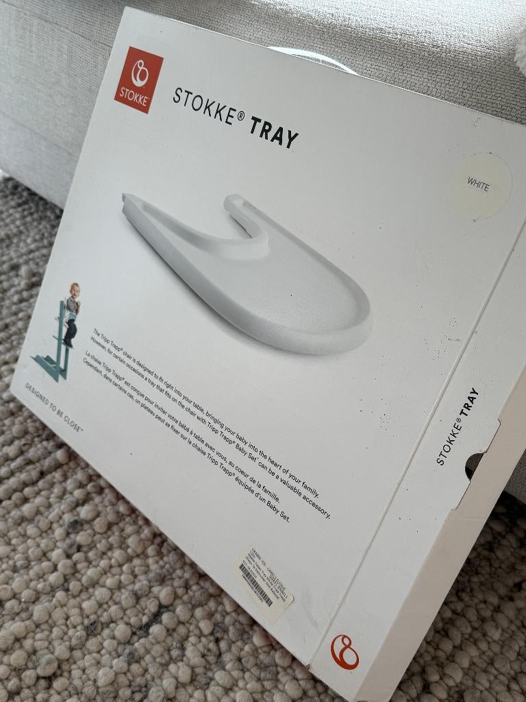 Tripp Trapp chaise + plateau de table + coussins + harnais, Enfants & Bébés, Enlèvement, Utilisé, Chaise évolutive, Ceinture(s)