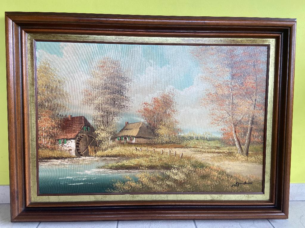 Gaston Quidousse 110 x 80, Antiek en Kunst, Ophalen