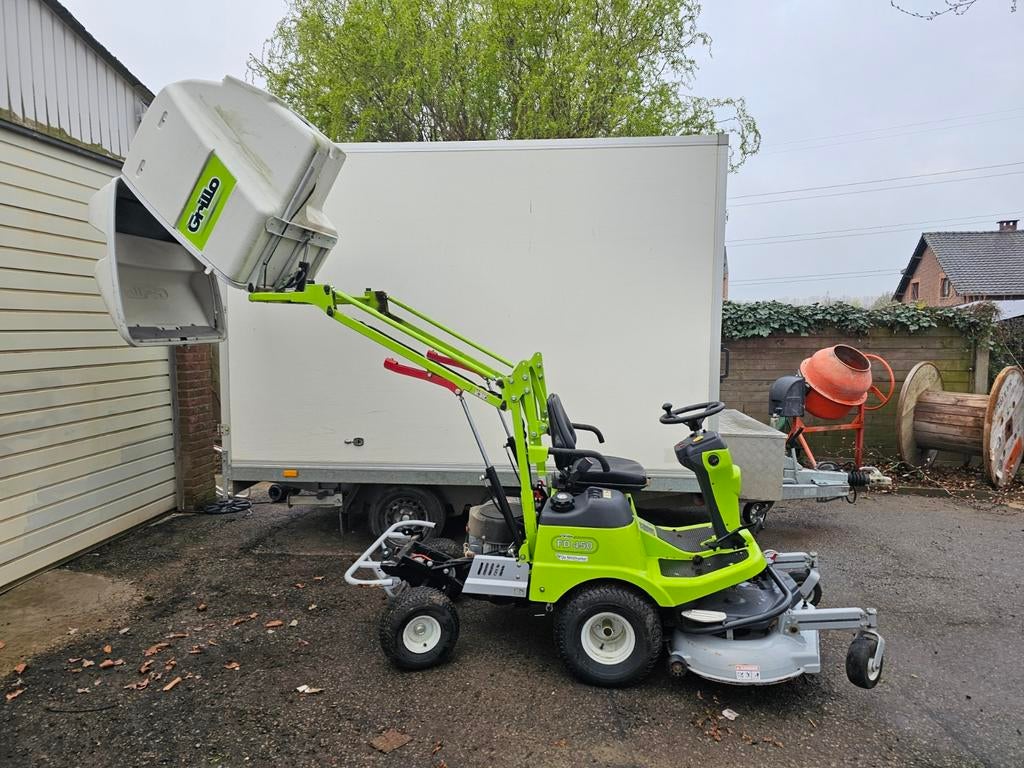Grillo FD450 (110 uur)professionele zitmaaier met opvangbak, Jardin & Terrasse, Grillo, Tondeuse rotative, Tondeuses à gazon à essence