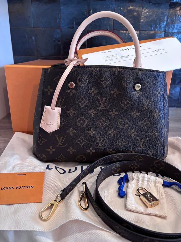 Gloednieuwe Montaigne BB met factuur, Handtassen en Accessoires, Tassen | Damestassen, Nieuw, Handtas, Bruin, Ophalen