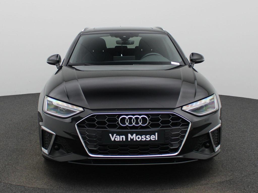 Audi A4 Avant 2.0 35 TFSi 110kW S tronic S line Busine Pano, Auto's, Audi, Stof, Gebruikt, A4, Zwart