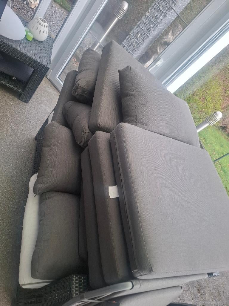 Tuinset, Tuin en Terras, Ophalen, 6 zitplaatsen, Bank, Zo goed als nieuw