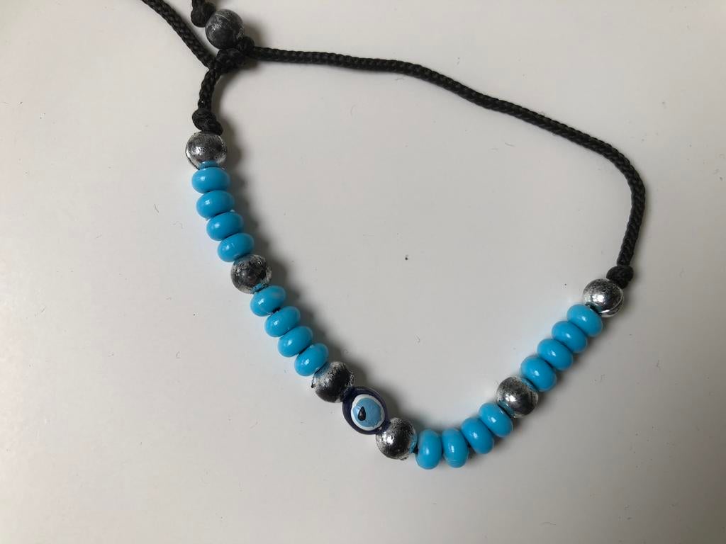 Armbandje met het Turkse oog, Ophalen of Verzenden, Zo goed als nieuw