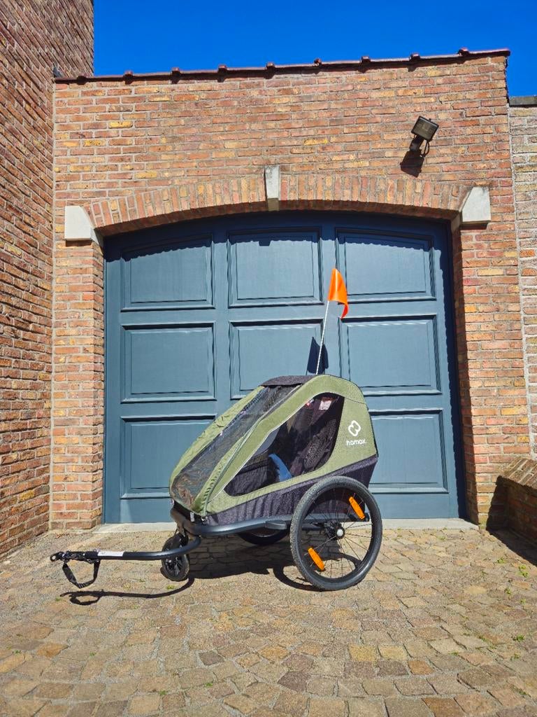 Hamax ixplorer 2-zitter - compleet - goede staat, Fietsen en Brommers, Ophalen