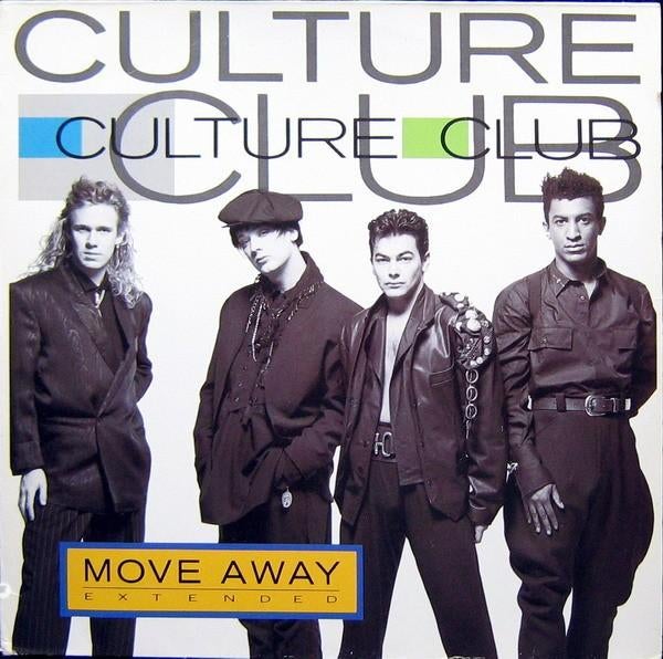 MAXI SINGLE: Culture Club – Move Away (Extended), Cd's en Dvd's, Vinyl | Pop, Ophalen of Verzenden, 1980 - 1989, Gebruikt, 12 inch