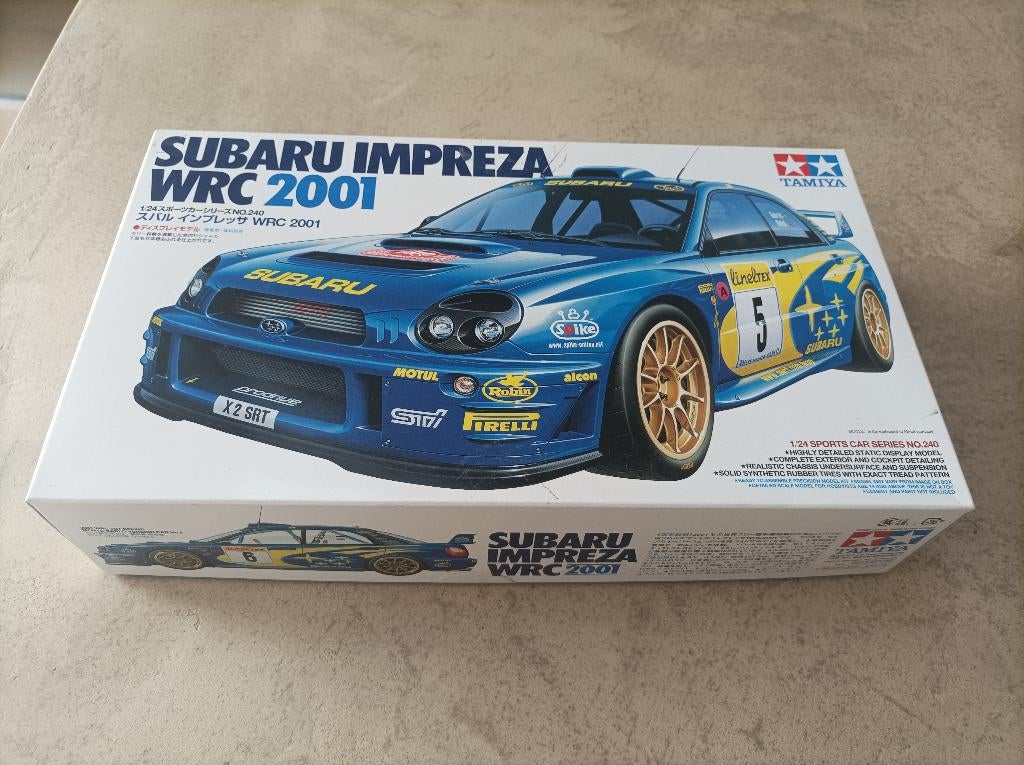 Tamiya Subaru Impreza WRC 2001 neuve, Hobby & Loisirs créatifs, Enlèvement ou Envoi, Neuf, Voiture, Autres marques