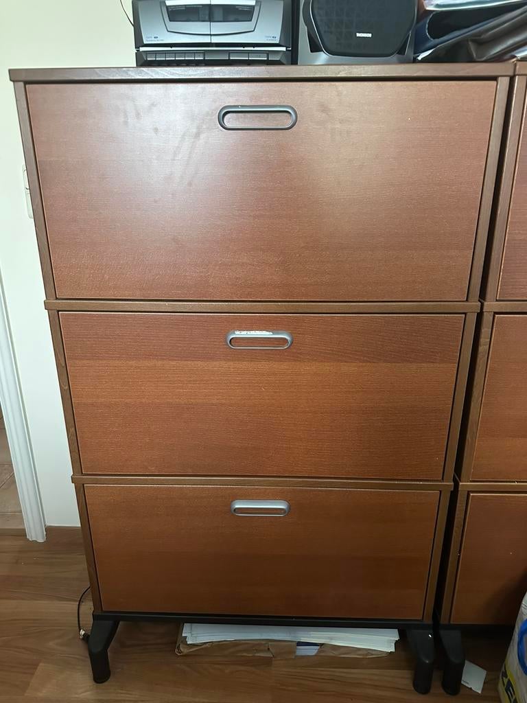 Armoire à dossiers suspendus (3 tiroirs) . 50€ p/ 2 pour 75€, Enlèvement, Comme neuf