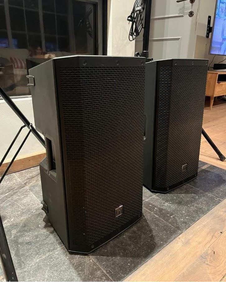 2x Electro-Voice ZLX-12P ACTIEVE SPEAKERS - PA-set TOPPRIJS!, Audio, Tv en Foto, Ophalen of Verzenden, Zo goed als nieuw