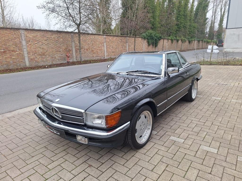 Mercedes SL 560 | 1988 | V8 | Klassieke roadster | Automaat, Automaat, https://public.car-pass.be/vhr/fbd46065-7f23-485e-9fff-0664a087901c
