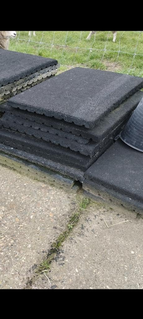 Tapis en acier et caoutchouc, Animaux & Accessoires, Box & Pâturages, Mise à l'étable, 1 cheval ou poney