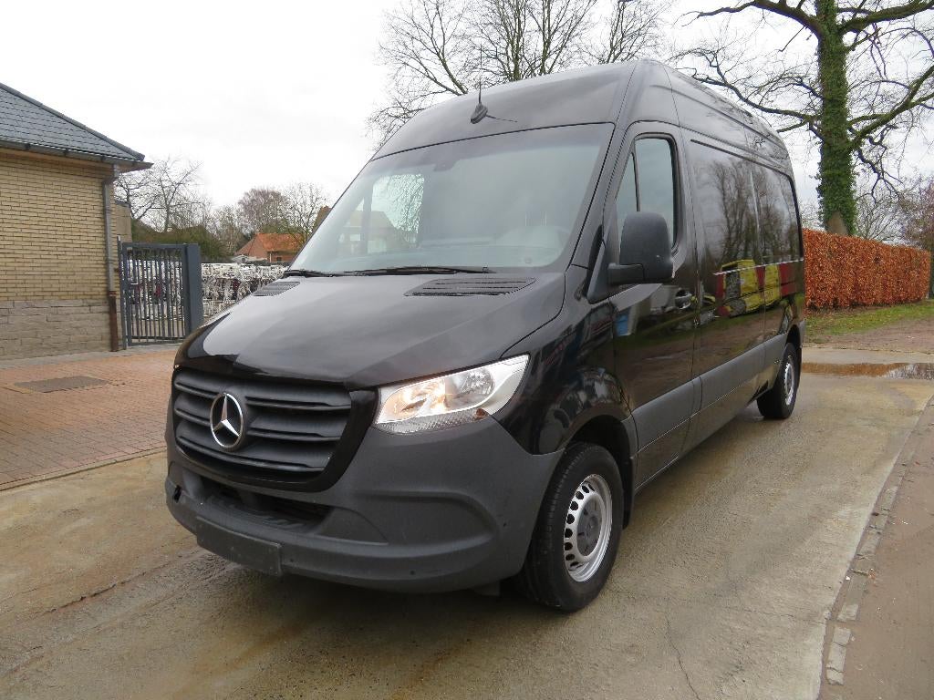 Mercedes-Benz Sprinter 314CDi 9G-TRONIC - A2H2 - 2019 - €6c, Auto's, Automaat, 207 g/km, 4 cilinders, Zwart