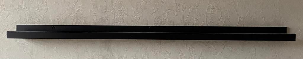 Lot de 2 étagères noir ikea, Enlèvement, Utilisé