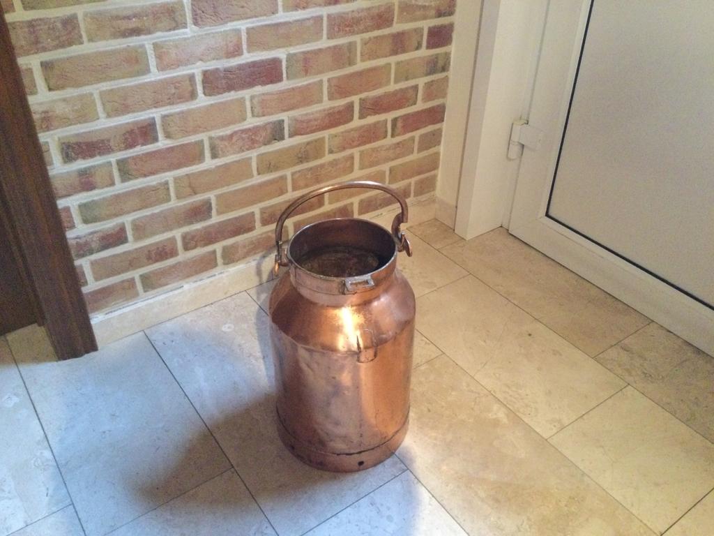 Pot à lait cuivré, Antiquités & Art, Enlèvement