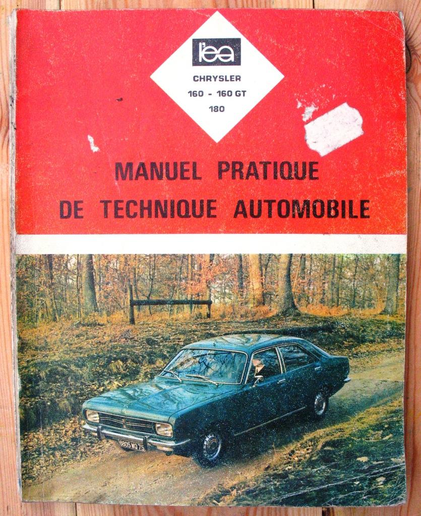L'Expert automobile CHRYSLER 160 et 180, Enlèvement ou Envoi
