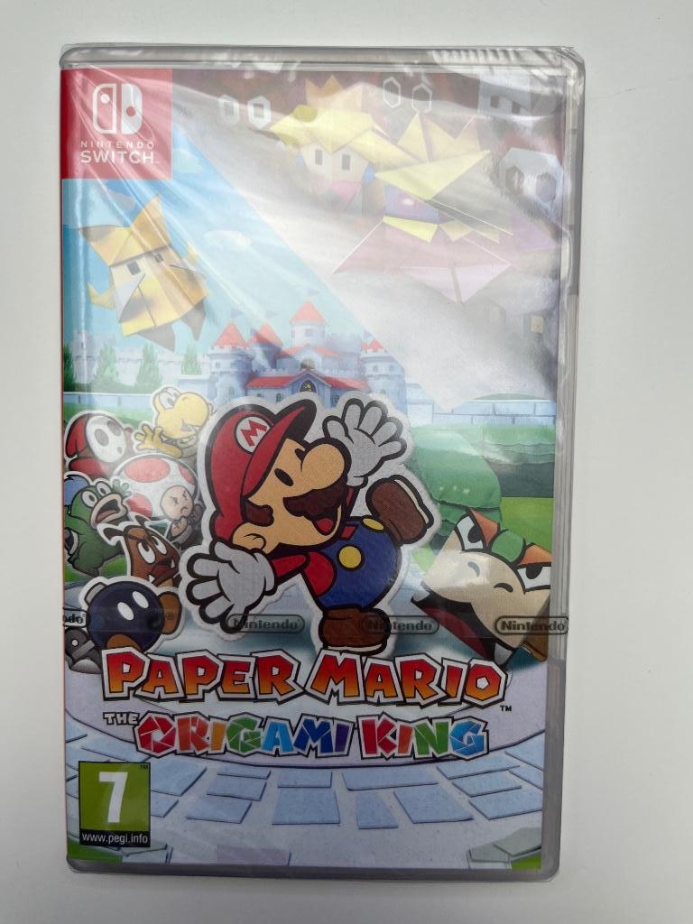 Mario Origami King Switch-papier, Games en Spelcomputers, 1 speler, Nieuw, Vanaf 7 jaar, Ophalen