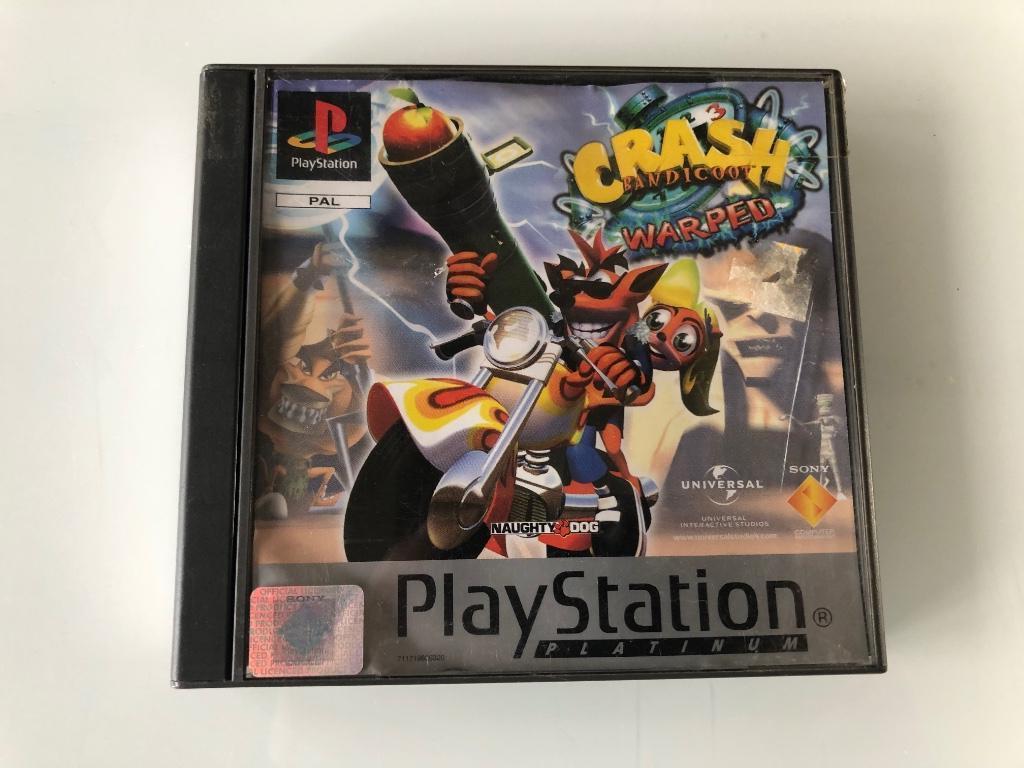 Playstation Platinum Crash Bandicoot 3 Warped - compleet, Games en Spelcomputers, Avontuur en Actie, Gebruikt, 1 speler, Eén computer