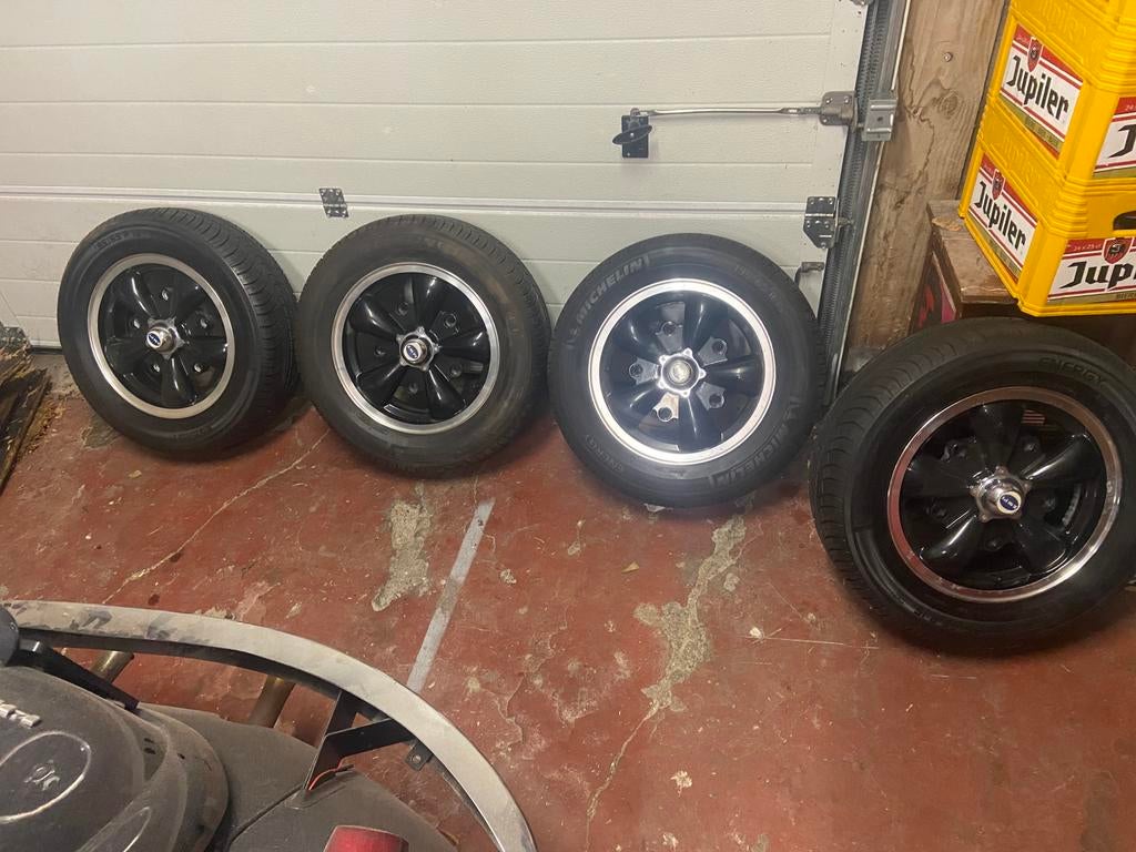 Empi velgen met nieuwe bandrn van michelin, Auto-onderdelen, Banden en Velgen, Ophalen, Velg(en)