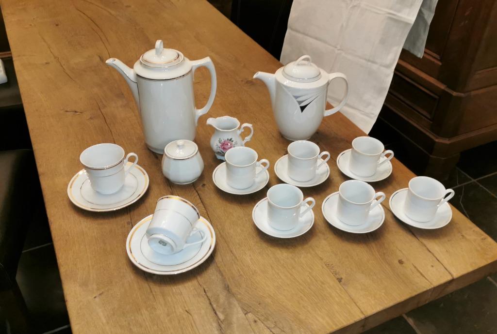 mooi chinees porseleinen koffie servies, Ophalen of Verzenden