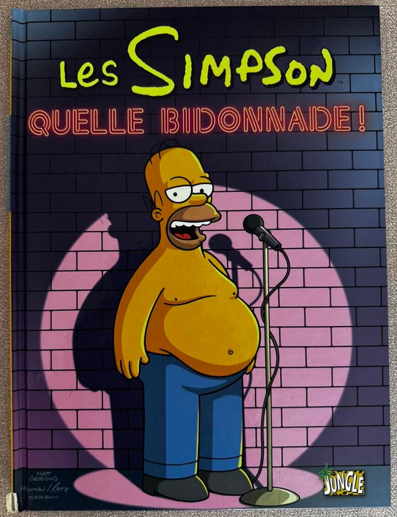Lot 2 BD Les Simpson – Très bon état, Livres, Enlèvement ou Envoi, Matt Groening, Comme neuf, Plusieurs comics