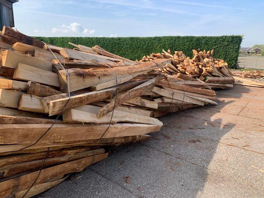 FARDES chêne et hêtre 🪵, Jardin & Terrasse, 6 m³ ou plus, Enlèvement ou Envoi, Chêne, Branches