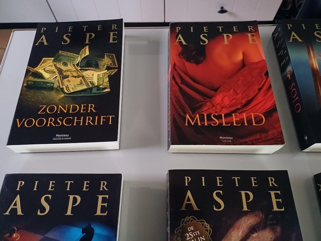 Ganse reeks boeken Pieter Aspe, Boeken, Ophalen, België, Pieter Aspe, Nieuw